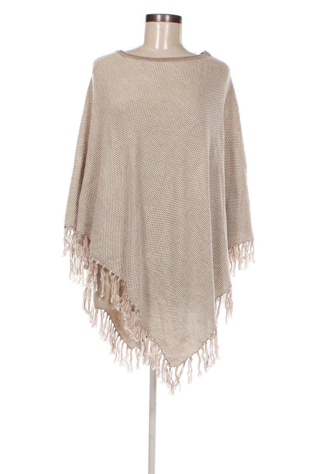 Poncho Change, Größe M, Farbe Beige, Preis 5,99 €