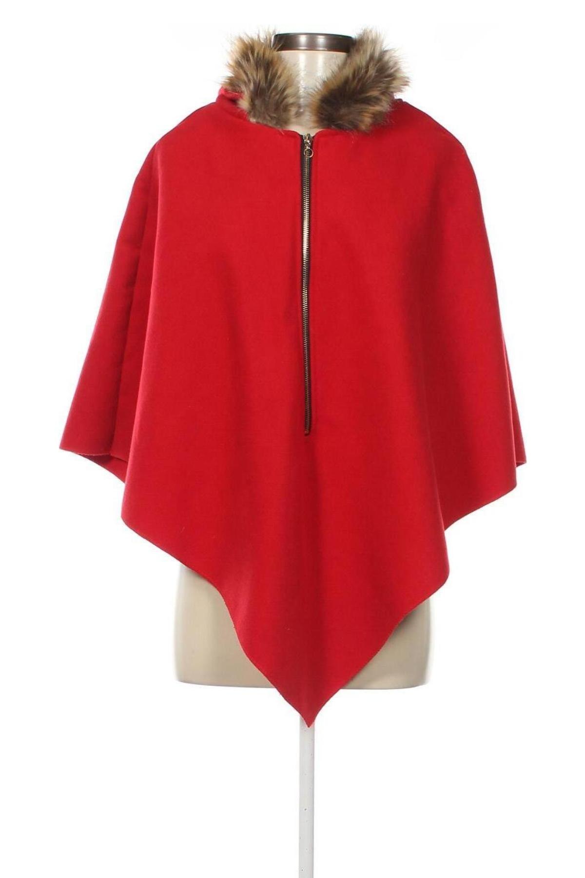 Poncho Made In Italy, Größe M, Farbe Rot, Preis € 15,35