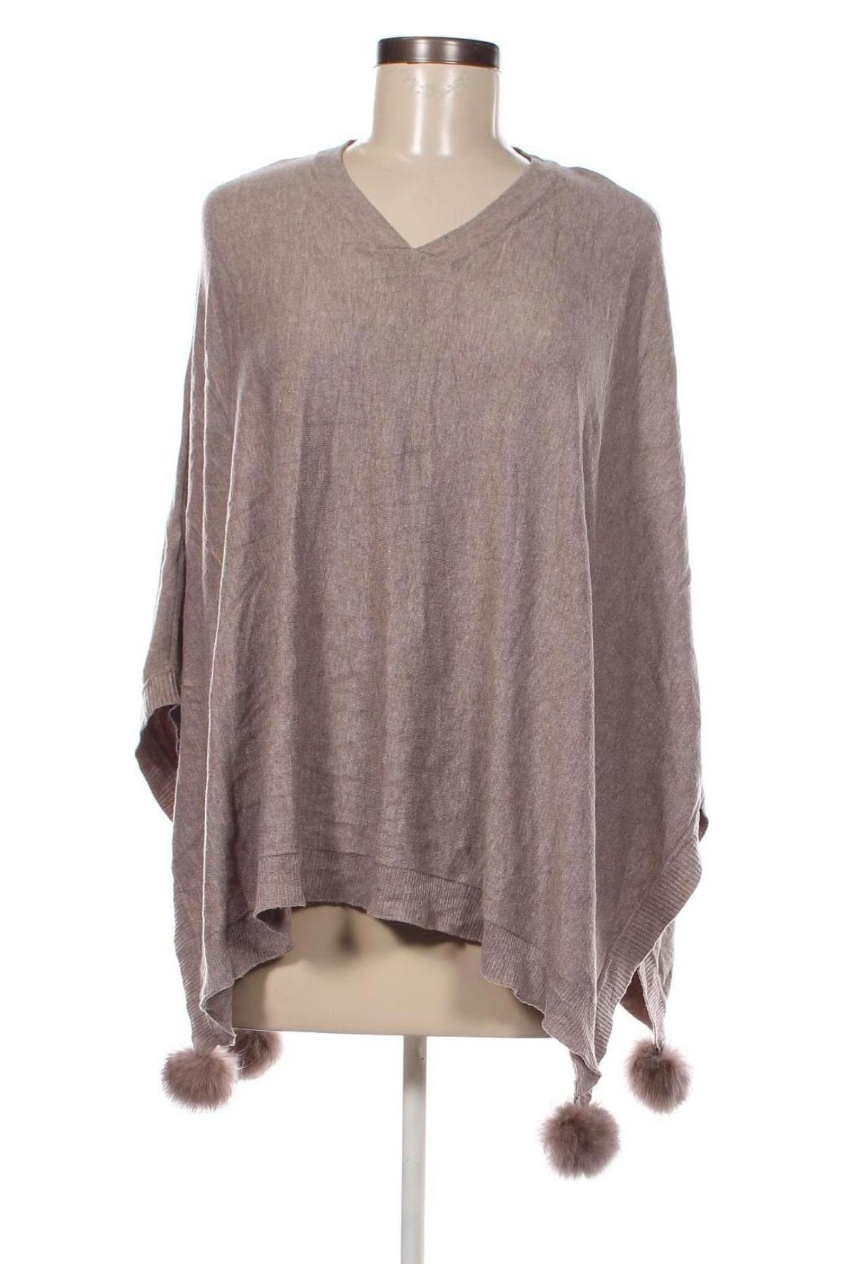 Poncho Wonder, Größe M, Farbe Beige, Preis € 6,99