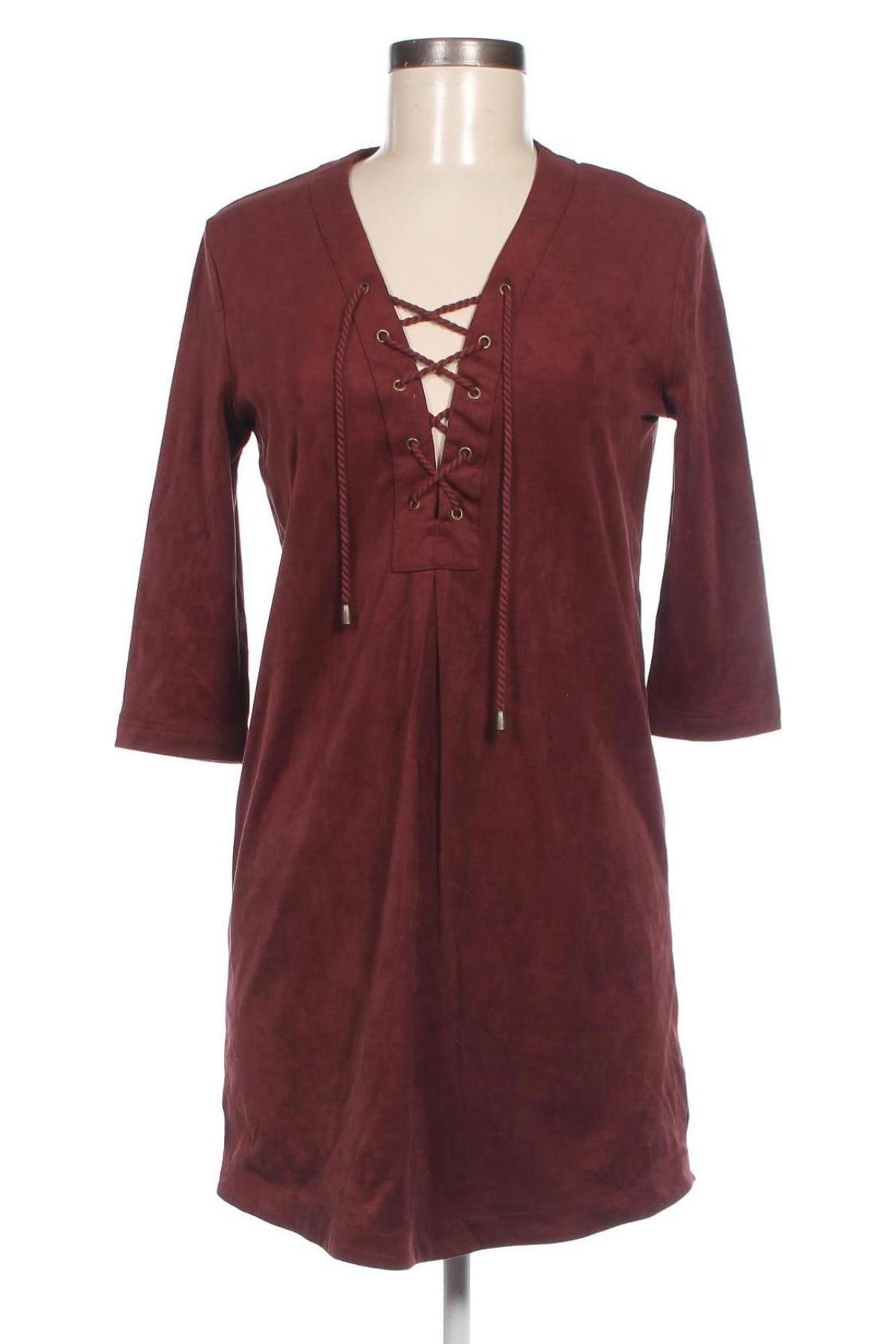 Kleid Amisu, Größe S, Farbe Braun, Preis 1,99 €