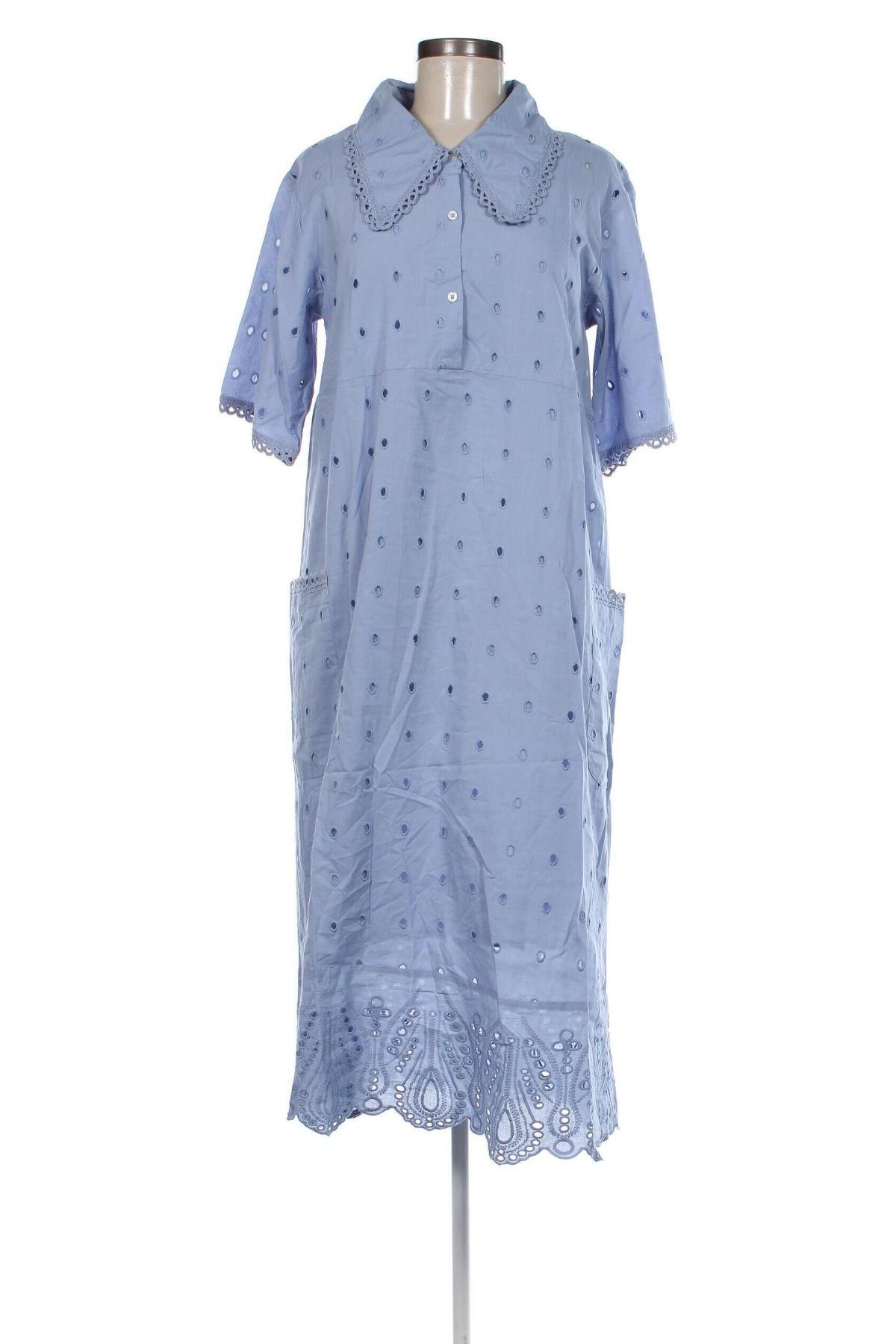 Kleid Becksondergaard, Größe S, Farbe Blau, Preis € 23,49