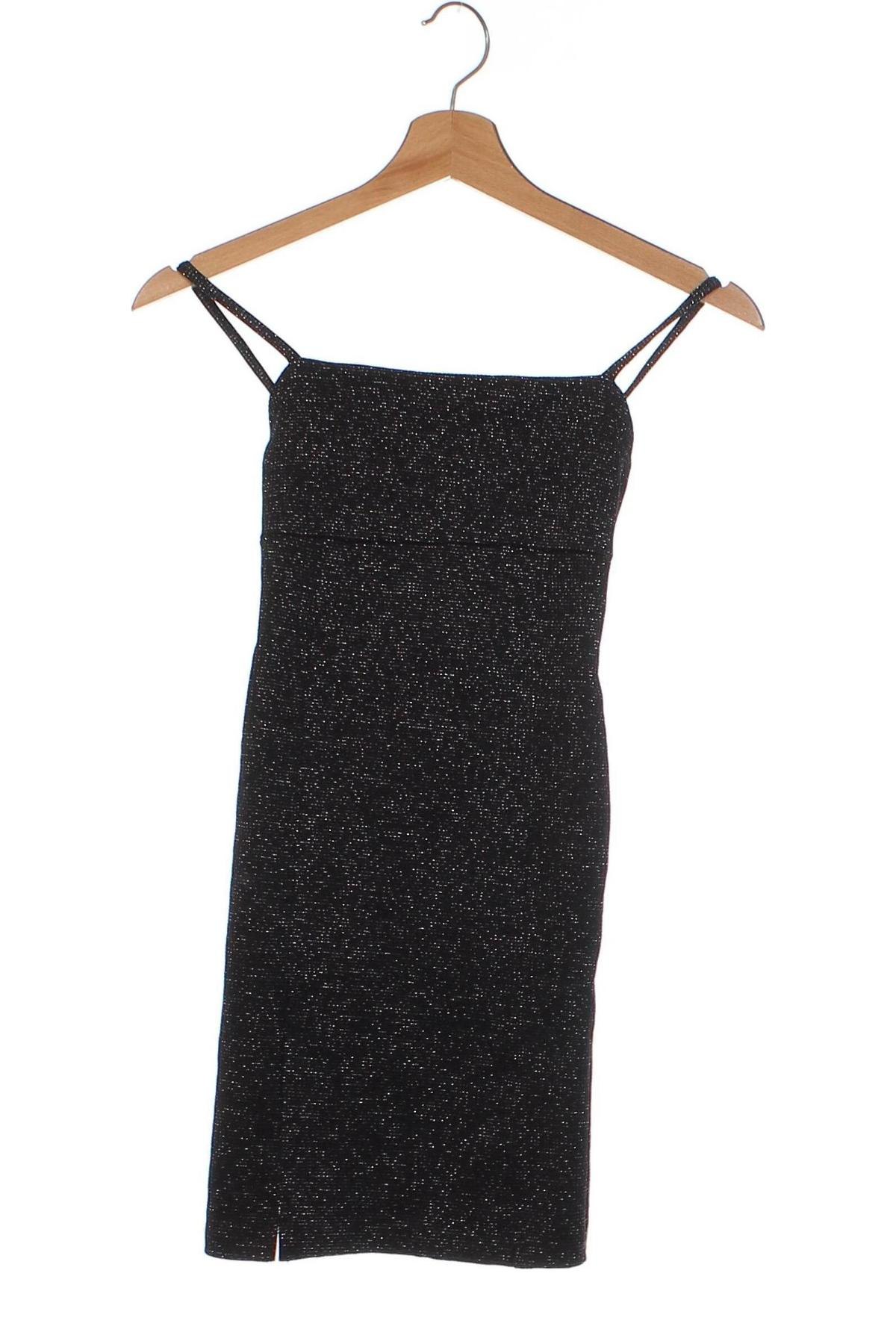 Rochie Bershka, Mărime XXS, Culoare Negru, Preț 72,13 Lei