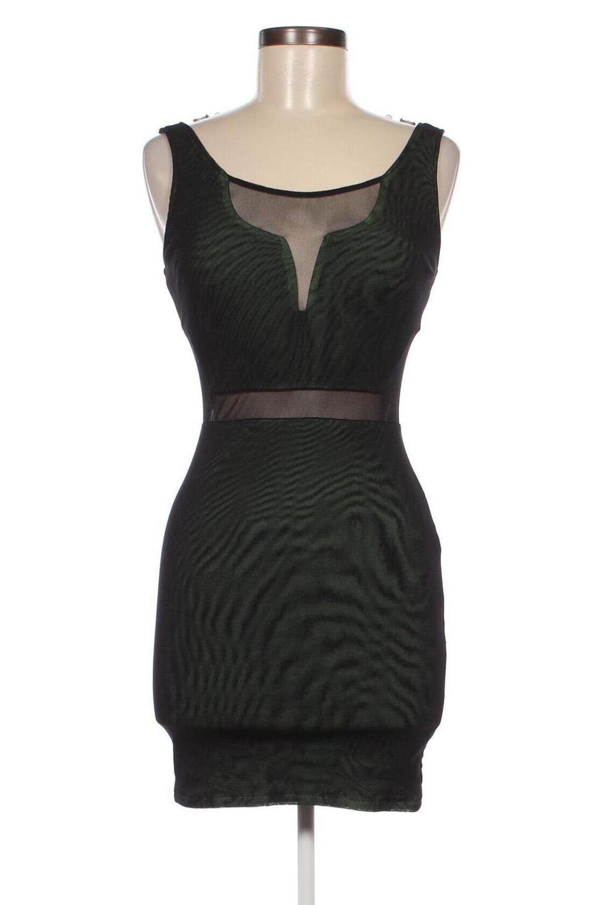 Rochie Bershka, Mărime S, Culoare Verde, Preț 56,43 Lei