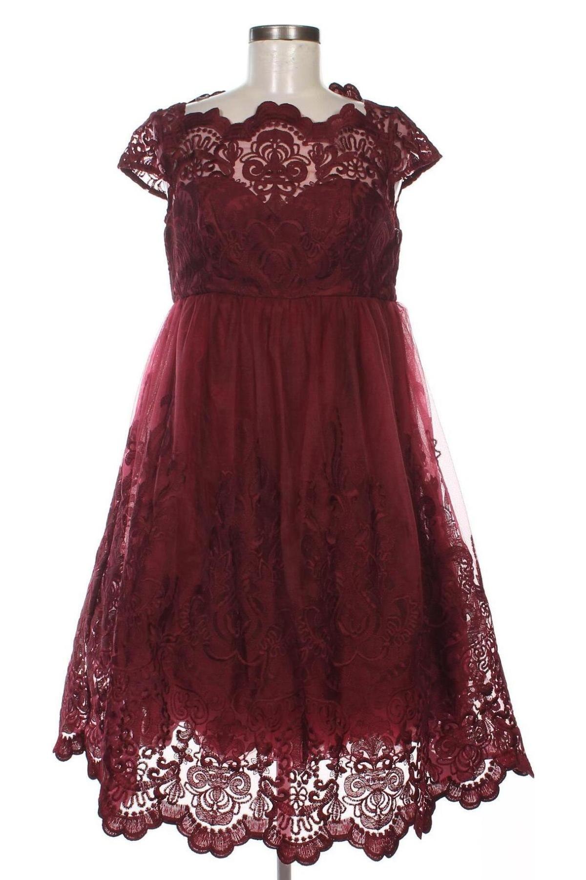 Kleid Chi Chi, Größe M, Farbe Rot, Preis 16,06 €