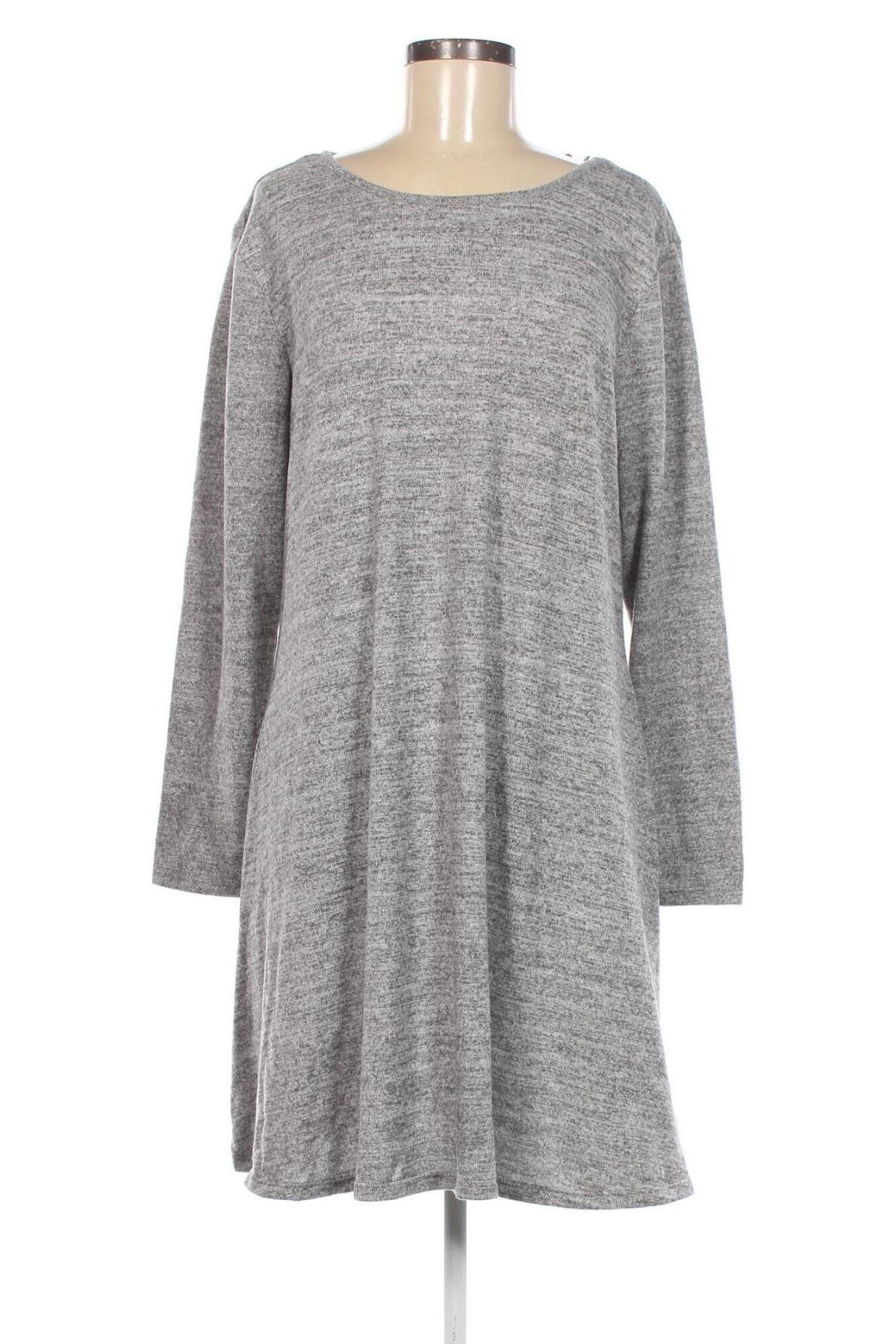 Kleid Jean Pascale, Größe L, Farbe Grau, Preis € 6,49