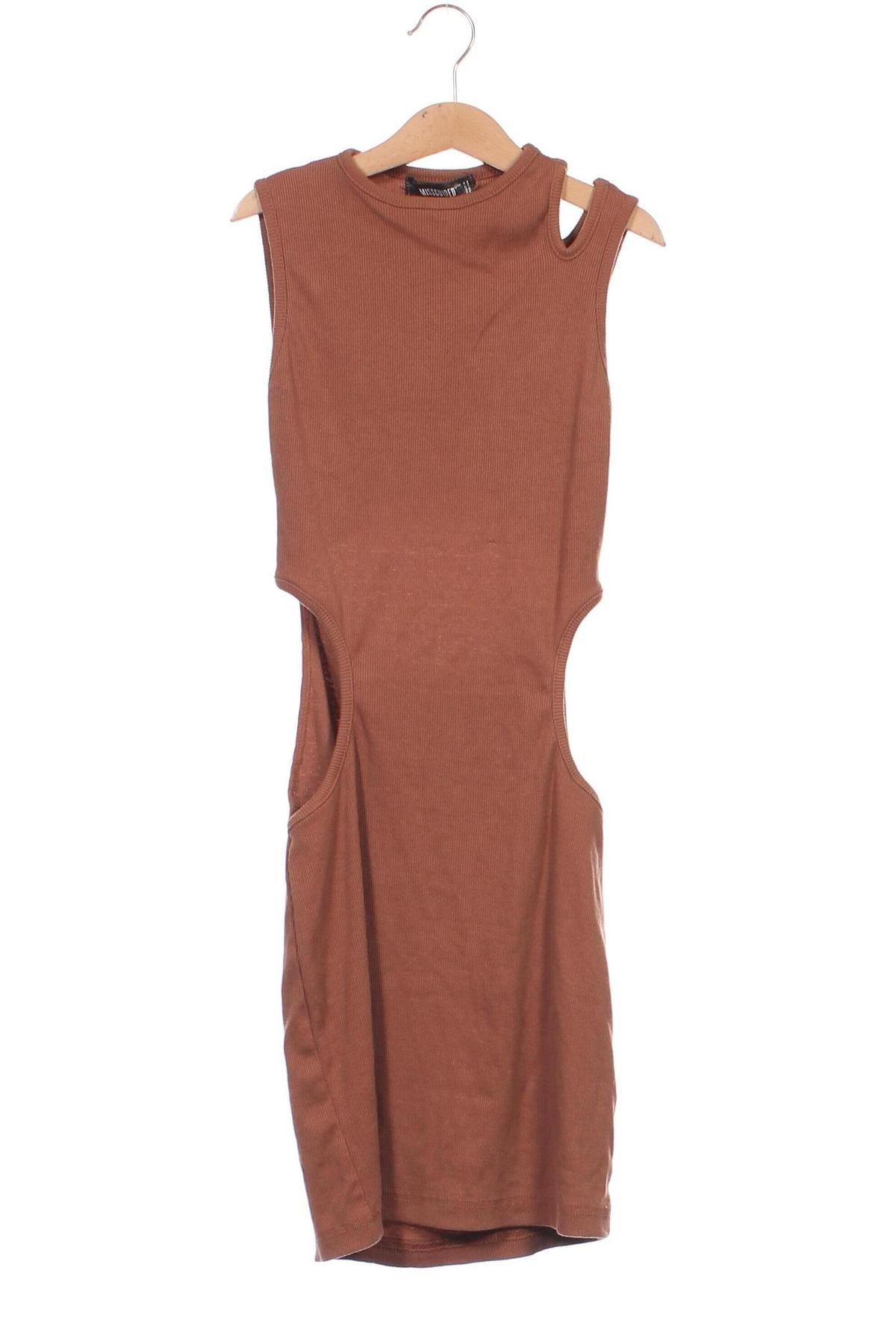 Kleid Missguided, Größe XS, Farbe Braun, Preis 20,84 €