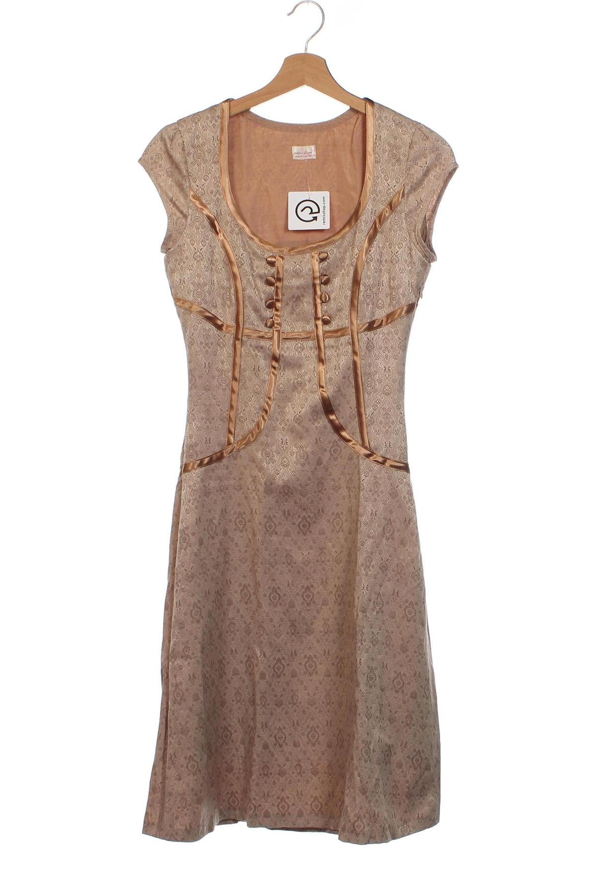 Kleid Pietro Filipi, Größe XS, Farbe Beige, Preis € 6,99