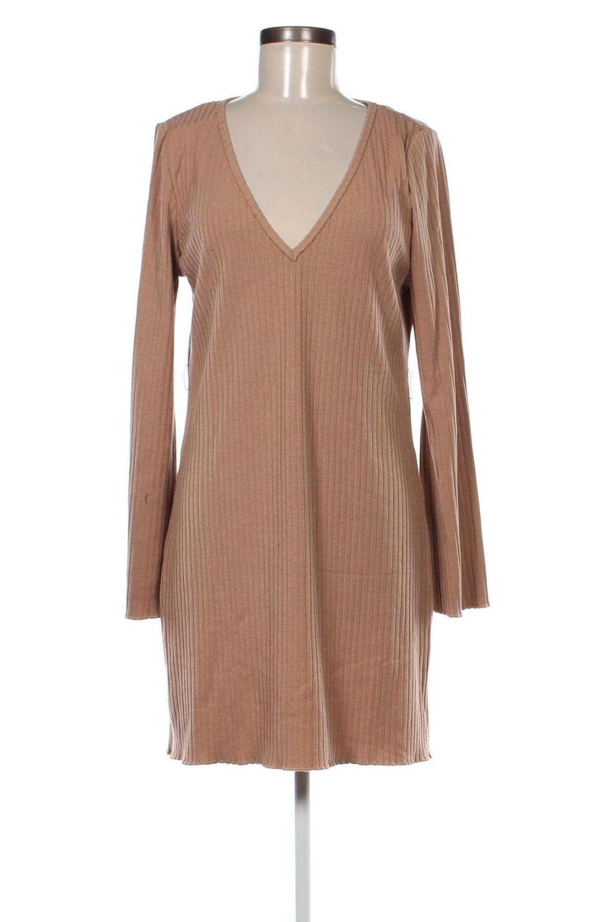 Kleid Showpo, Größe L, Farbe Beige, Preis € 5,99