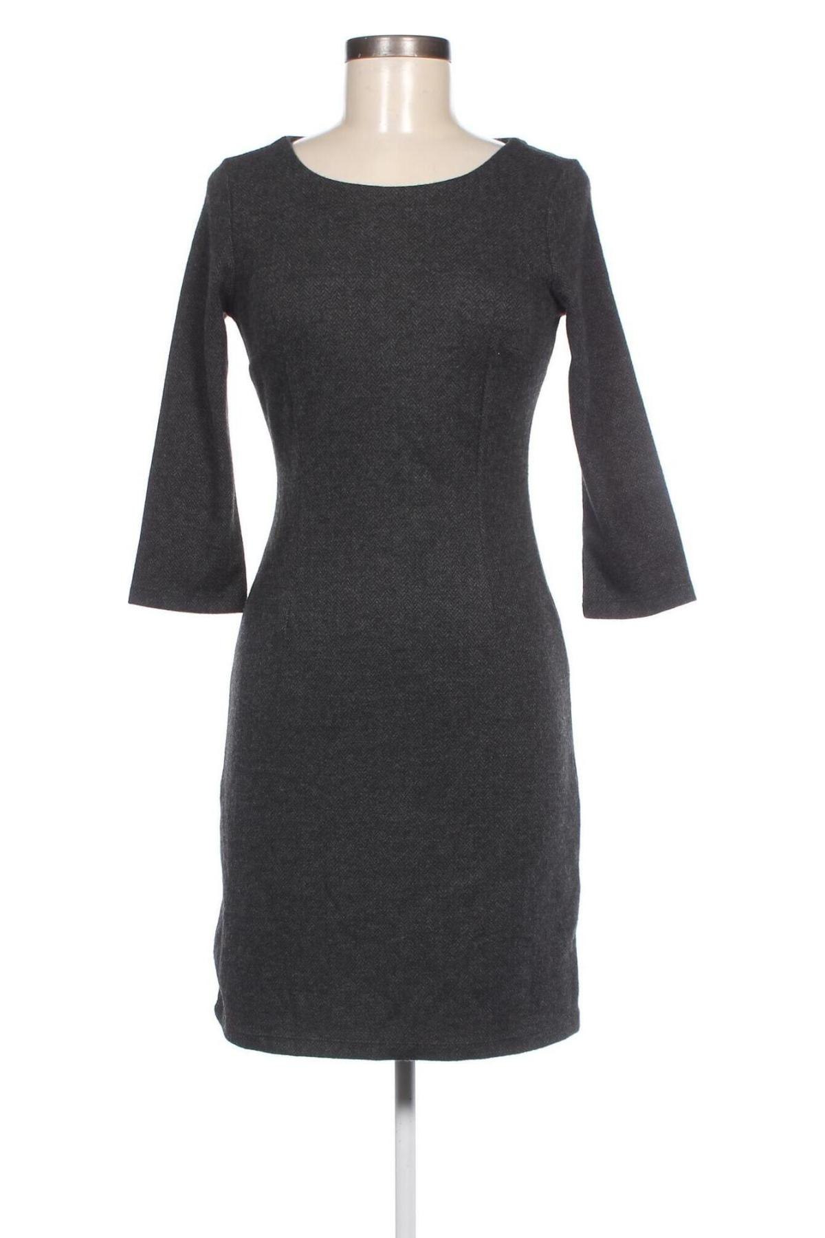 Kleid Tom Tailor, Größe XS, Farbe Grau, Preis 10,99 €