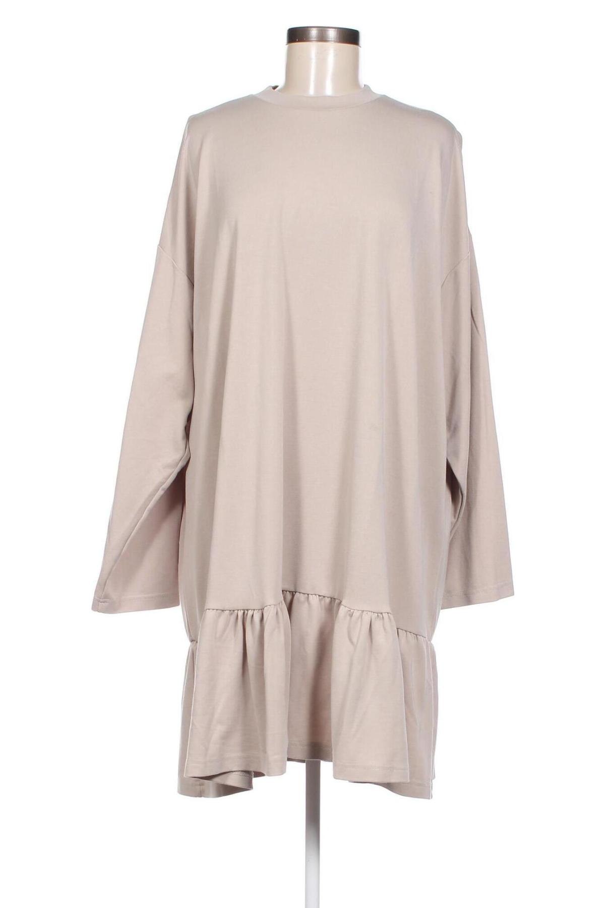 Kleid Weekday, Größe M, Farbe Beige, Preis 10,99 €