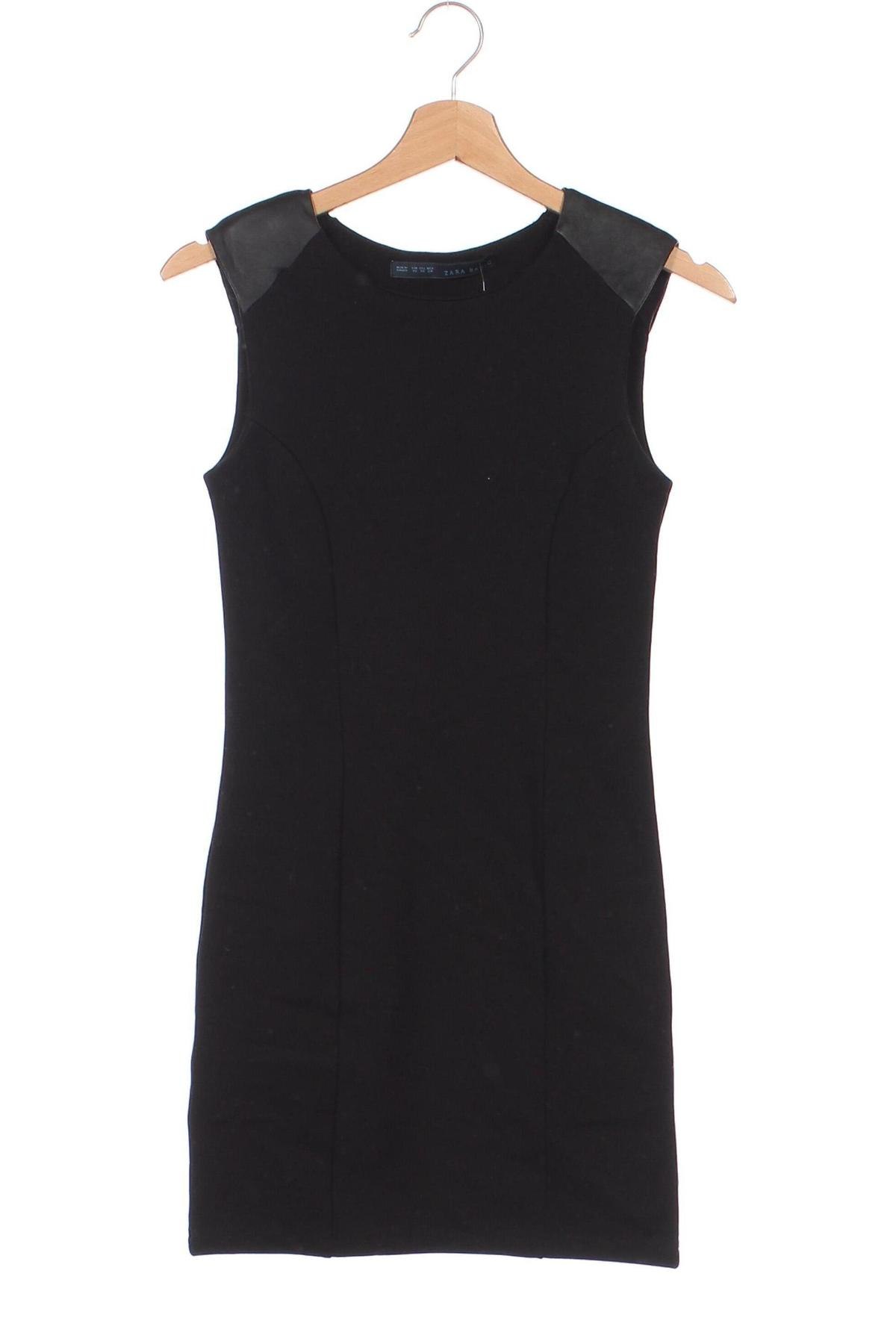 Kleid Zara, Größe XS, Farbe Schwarz, Preis 9,00 €