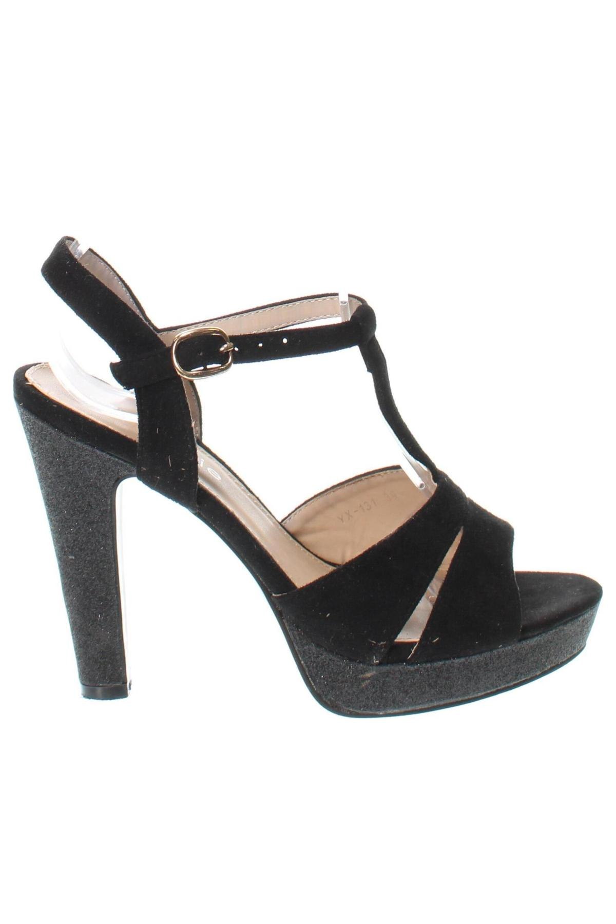 Sandale, Mărime 39, Culoare Negru, Preț 59,99 Lei