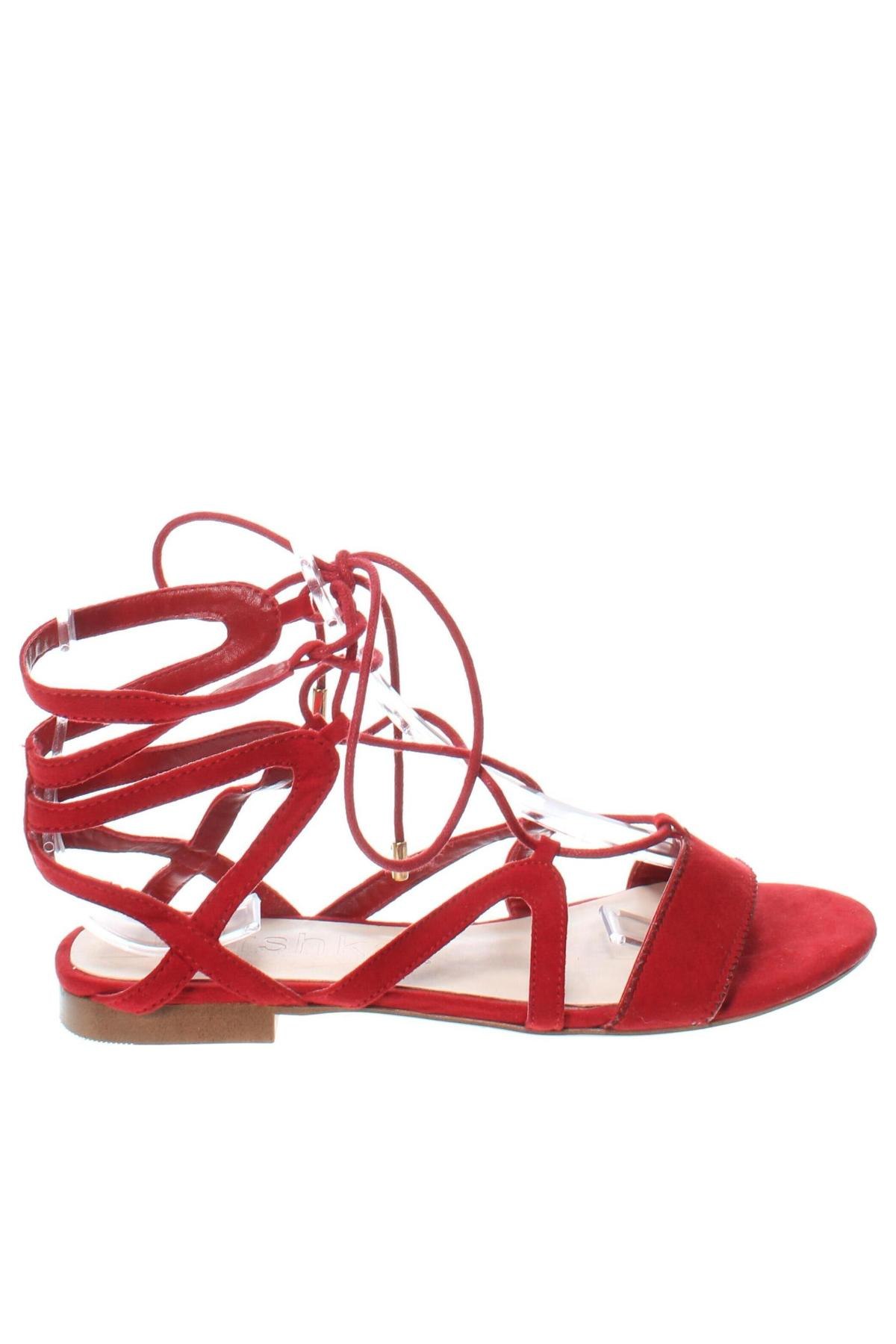 Sandalen Bershka, Größe 37, Farbe Rot, Preis € 11,99