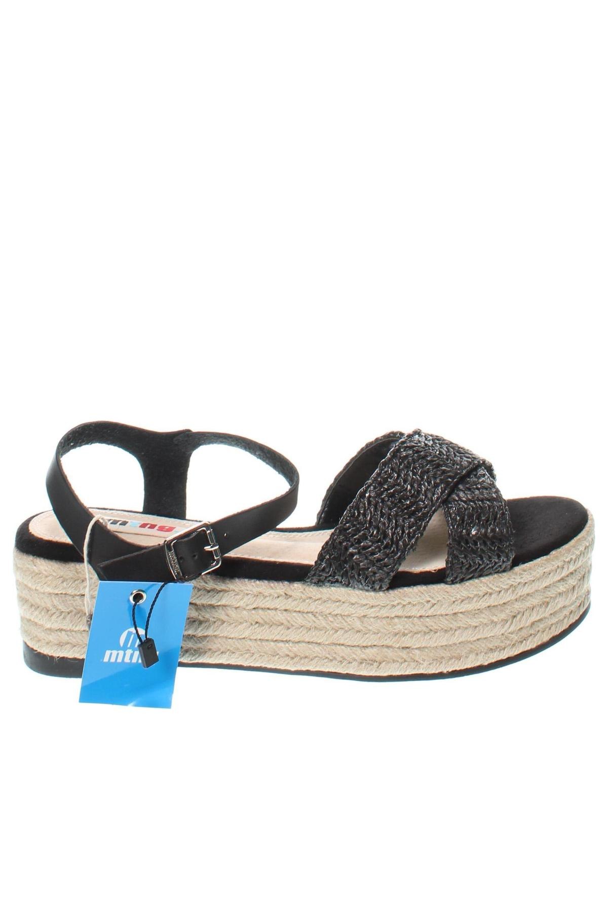 Sandalen MTNG, Größe 40, Farbe Schwarz, Preis 20,49 €