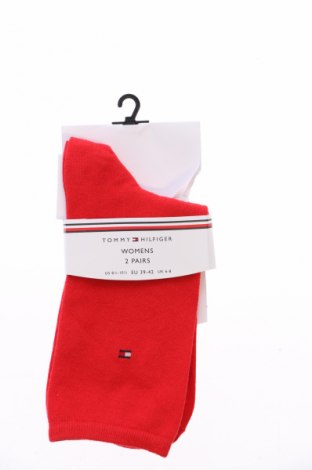 Ciorapi Tommy Hilfiger, Mărime M, Culoare Roșu, Preț 61,99 Lei