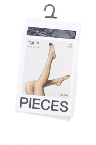 Чорапогащник Pieces, Размер L, Цвят Черен, Цена 30,99 лв.