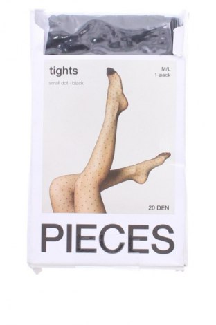 Strumpfhose Pieces, Größe M, Farbe Schwarz, Preis € 20,99