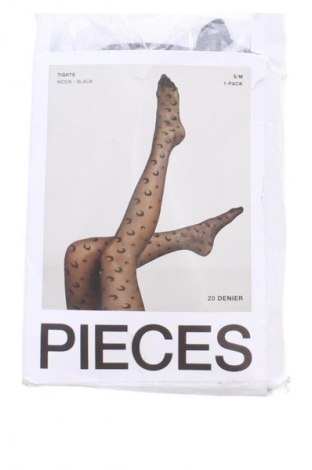 Чорапогащник Pieces, Размер S, Цвят Черен, Цена 30,99 лв.