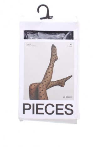 Strumpfhose Pieces, Größe M, Farbe Schwarz, Preis € 20,99