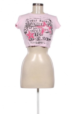 Bluzka damska Bershka, Rozmiar S, Kolor Różowy, Cena 44,00 zł