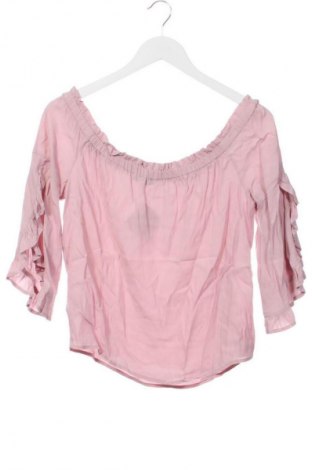 Dámská halenka Bershka, Velikost XS, Barva Růžová, Cena  241,00 Kč