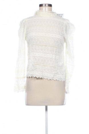 Bluză de femei Bershka, Mărime S, Culoare Alb, Preț 64,99 Lei