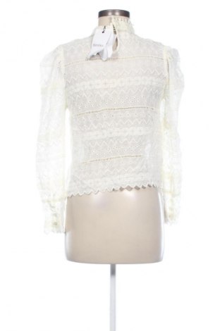 Bluză de femei Bershka, Mărime S, Culoare Alb, Preț 64,99 Lei