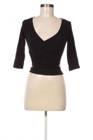 Bluză de femei Bershka, Mărime XS, Culoare Negru, Preț 64,99 Lei