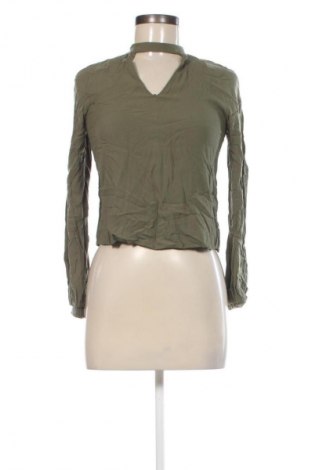Dámska blúza Bershka, Veľkosť XS, Farba Zelená, Cena  11,95 €