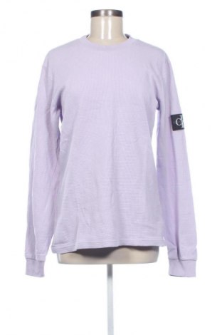 Bluză de femei Calvin Klein Jeans, Mărime L, Culoare Mov, Preț 422,99 Lei