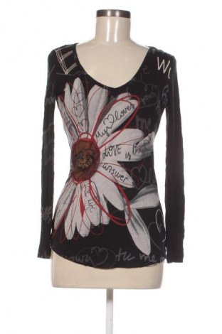 Дамска блуза Desigual, Размер M, Цвят Многоцветен, Цена 48,99 лв.