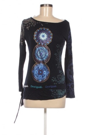 Дамска блуза Desigual, Размер S, Цвят Многоцветен, Цена 48,00 лв.