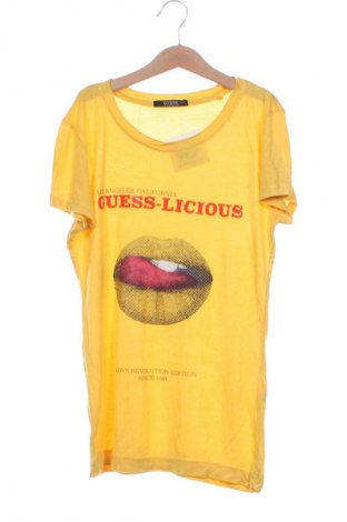 Дамска блуза Guess, Размер XS, Цвят Жълт, Цена 48,00 лв.