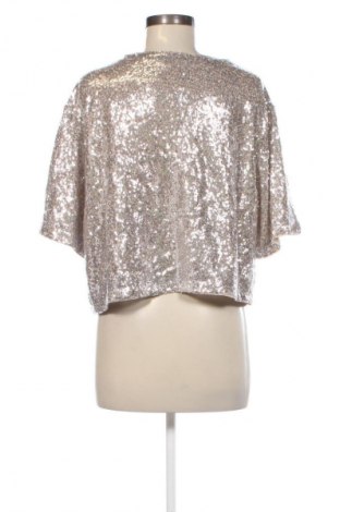 Bluzka damska H&M, Rozmiar XL, Kolor Srebrzysty, Cena 64,99 zł