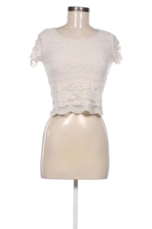 Damen Shirt H&M Divided, Größe XS, Farbe Beige, Preis 8,99 €