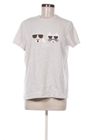 Damen T-Shirt Karl Lagerfeld, Größe XL, Farbe Grau, Preis € 42,99