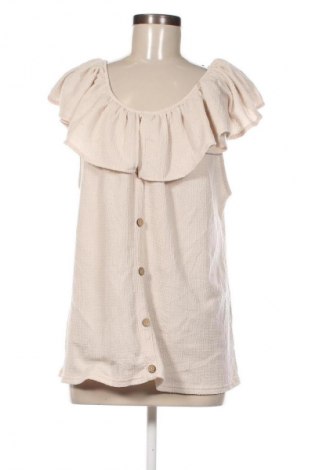 Damen Shirt Laura Torelli, Größe L, Farbe Beige, Preis 11,99 €