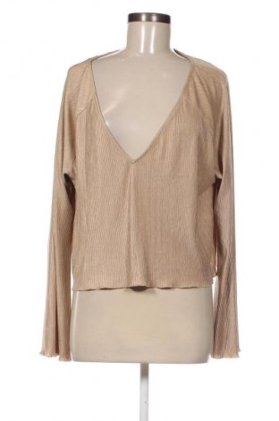Damen Shirt NA-KD, Größe L, Farbe Beige, Preis 23,99 €