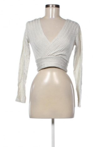 Дамска блуза NEW COLLECTION, Размер XS, Цвят Сребрист, Цена 34,99 лв.