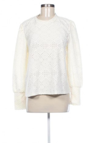 Bluză de femei Object, Mărime L, Culoare Ecru, Preț 261,99 Lei