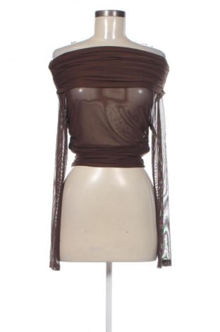 Bluză de femei SHEIN, Mărime M, Culoare Maro, Preț 64,99 Lei