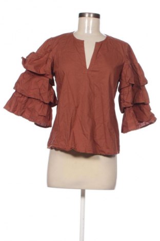 Γυναικεία μπλούζα Scotch & Soda, Μέγεθος M, Χρώμα Καφέ, Τιμή 34,78 €