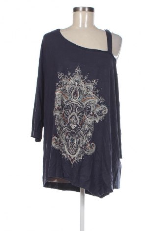 Damen Shirt Sheego, Größe 3XL, Farbe Blau, Preis € 19,99
