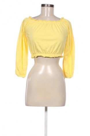 Bluză de femei Sinsay, Mărime XS, Culoare Galben, Preț 50,00 Lei