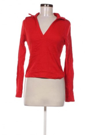 Damen Shirt Stradivarius, Größe L, Farbe Rot, Preis € 13,99