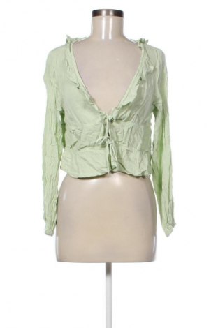Dámská halenka Stradivarius, Velikost XS, Barva Zelená, Cena  309,00 Kč
