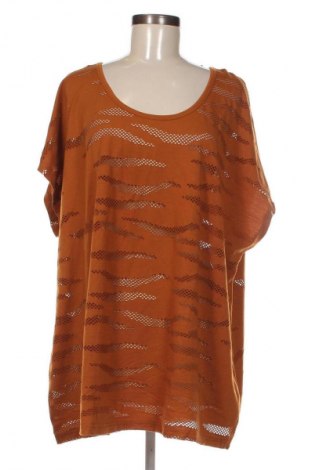 Damen Shirt Ulla Popken, Größe XXL, Farbe Braun, Preis € 43,99