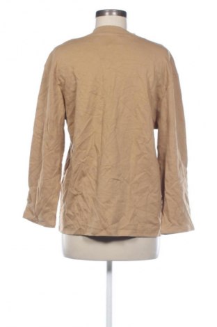 Дамска блуза Zara, Размер S, Цвят Кафяв, Цена 27,99 лв.
