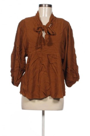 Bluză de femei Zara, Mărime M, Culoare Maro, Preț 91,99 Lei