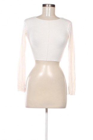 Дамска блуза Zara, Размер S, Цвят Екрю, Цена 27,99 лв.